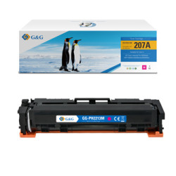 G&G kompatibilní toner s HP W2213A, NT-PH2213M, HP 207A, magenta, 1250str.