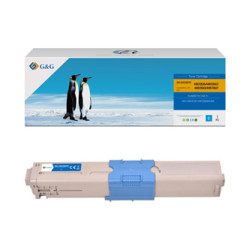 G&G kompatibilní toner s OKI 44973535, NT-COC301FC, cyan, 1500str.