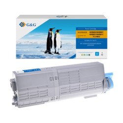 G&G kompatibilní toner s OKI 46490607, NT-COC532XXC, cyan, 6000str.