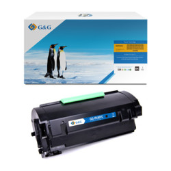 G&G kompatibilní toner s Lexmark 50F2H00, NT-PL501C, 502H, black, 5000str.