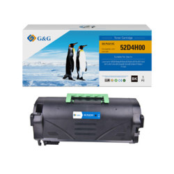 G&G kompatibilní toner s Lexmark 52D2H00, 52D1H00, 52D4H00, 52D2H00, 52D5H0, NT-PL521XC, 522H, black, 25000str.