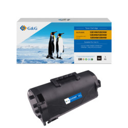 G&G kompatibilní toner s Lexmark 53B2H00, NT-FPL530XC, black, 25000str., high capacity