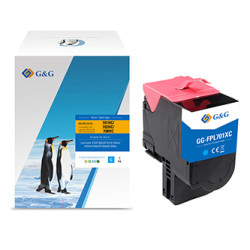 G&G kompatibilní toner s Lexmark 70C2HC0, NT-CL701XFC, cyan, 3000str., high capacity, return