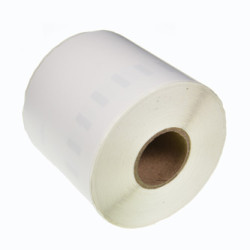 G&G kompatibilní papírové štítky pro Dymo, 190mm x 59mm, bílé, na široké pořadače, 110 ks, WT-RL-D-99019T-BK, S0722480, 99019