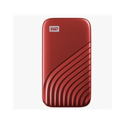 SanDisk WD My Passport SSD externí 2TB , USB-C 3.2 ,1050 1000MB s R W PC & Mac ,Red