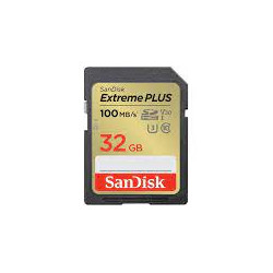 Extreme PLUS 32GB SDHC 100MB s UHS-I 2pk