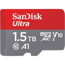 UltramicroSDXC 1.5TB+SD AdapterUHS-ICard