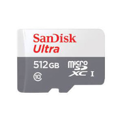 Sandisk MicroSDXC karta 512GB Ultra (100MB s, Class 10 UHS-I, Android)