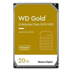 WD Gold Enterprise WD202KRYZ 20TB 3,5” 512MB cache 7200 RPM SATAIII 600 269 MB s CMR