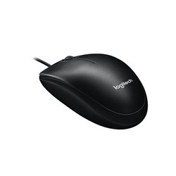 Logitech Mouse M100, black