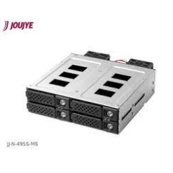 Jou Jye Backplane NVMe 4x 2,5"HDD do 5,25" (4x SFF-8643)