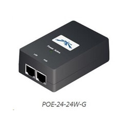 UBNT POE-24-24W-G [Gigabit PoE adaptér, 24V 1A (24W), vč. napájecího kabelu]