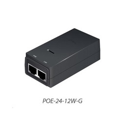 UBNT POE-24-12W-G [Gigabit PoE adaptér 24V 0,5A (12W), vč. napájecího kabelu]