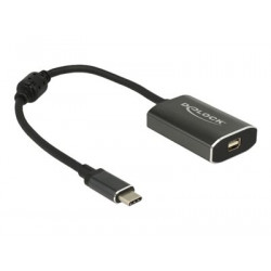 Delock - Externí video adaptér - VL100 - USB-C - Mini DisplayPort - tmavě šedá - maloobchod