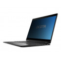 DICOTA Secret - Filtr pro zvýšení soukromí k notebooku - čtyřcestné - lepicí - černá, průhledná - pro Dell Latitude 7389 2-in-1, 7390 2-in-1
