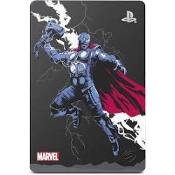 Seagate Game Drive for PS4 STGD2000205 - Marvel Avengers Limited Edition - Thor - pevný disk - 2 TB - externí (přenosný) - USB 3.0 - kovově šedá - pro Sony PlayStation 4