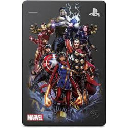 Seagate Game Drive for PS4 STGD2000203 - Marvel Avengers Limited Edition - Avengers Assemble - pevný disk - 2 TB - externí (přenosný) - USB 3.0 - kovově šedá - pro Sony PlayStation 4