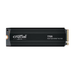 Crucial T705 4TB PCIe 5 SSD w heatsink