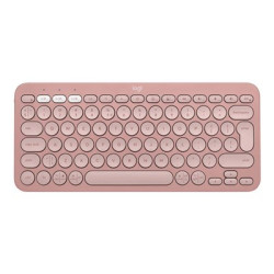 Logitech Pebble Keys 2 K380s - Klávesnice - bezdrátový - Bluetooth LE - QWERTY - US mezinárodní - tonal rose