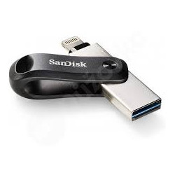 SanDisk iXpand Go - Jednotka USB flash - 64 GB - USB 3.0 Lightning - pro Apple iPad iPhone (Lightning)