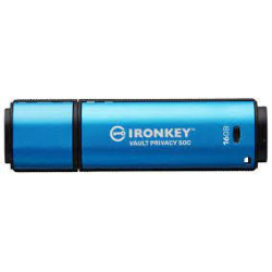 16GB USB Ironkey Vault Privacy 50C AES-256