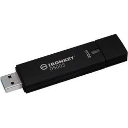 Kingston flash disk 32GB IronKey D500S FIPS 140-3 Lvl 3 (Pending) AES-256