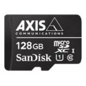 AXIS Surveillance - Paměťová karta flash (adaptér microSDXC na SD zahrnuto) - 128 GB - UHS-I U1 Class10 - microSDXC UHS-I - černá - pro AXIS M4308, P3818, Q1951, Q1952, Q6100, V5938 50; P37 Series; Q60 Series; V59 Series