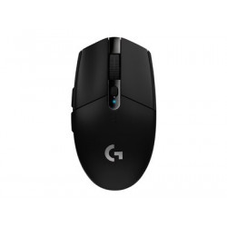 Logitech G G305 - Myš - optický - 6 tlačítka - bezdrátový - LIGHTSPEED - bezdrátový přijímač USB - černá