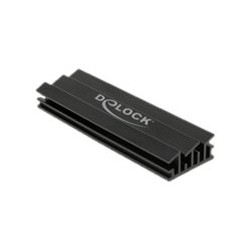 Delock - Chladič SSD - černá