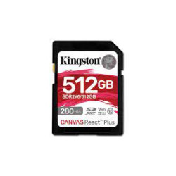 512GB SDXC UHS-II Kingston U3 V60 280R 150W