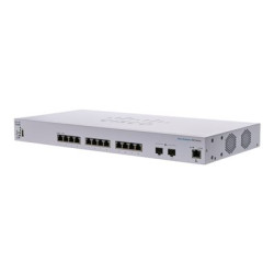 Cisco Business 350 Series CBS350-12XT - Přepínač - L3 - řízený - 10 x 10GBase-T + 2 x combo 10 Gigabit SFP+ RJ-45 - Lze montovat do rozvaděče