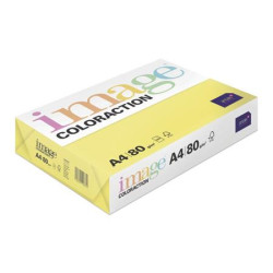 Image Coloraction kancelářský papír A4 80g, Canary - středně žlutá (CY39), 500 listů