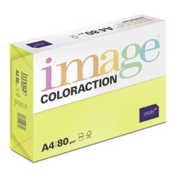 Image Coloraction kancelářský papír A4 80g, Ibiza - reflexní žlutá (NeoGb), 500 listů