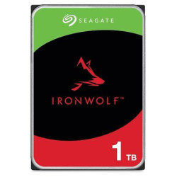 Seagate IronWolf, NAS HDD, 1TB, 3.5", SATAIII, 256MB cache, 5.400RPM