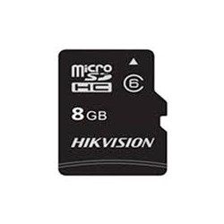 HIKVISION MicroSDHC karta 8GB C1 (R:23MB s, W:10MB s) + adapter
