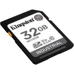 KINGSTON 32GB SDHC Industrial -40C to 85C C10 UHS-I U3 V30 A1 pSLC