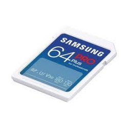 Samsung paměťová karta 64GB PRO PLUS SDXC CL10 U3 V30 (č z: až 180 130MB s)
