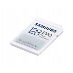 Samsung paměťová karta 128GB EVO Plus SDXC CL10, U3, V30 (čtení až 130MB s)