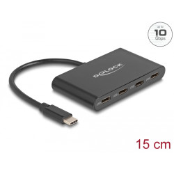 USB 3.2 Gen 2 USB Type-C Hub with 4 x U, USB 3.2 Gen 2 USB Type-C Hub with 4 x U