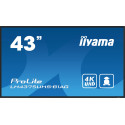 43" iiyama LH4375UHS-B1AG:IPS,4K UHD,Android,24 7