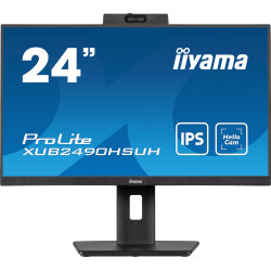 24" iiyama XUB2490HSUH-B1:IPS,FHD,HAS,webcam
