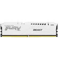 Kingston FURY Beast DDR5 16GB 6400MT s DIMM CL32 EXPO White
