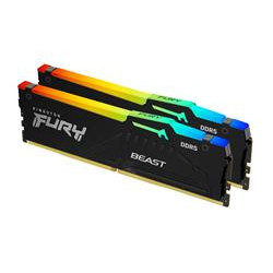 Kingston FURY Beast DDR5 32GB (Kit 2x16GB) 6000MT s DIMM CL30 RGB XMP