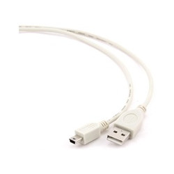 GEMBIRD Kabel USB 2.0 A-Mini B (5pin) propojovací 1,8m