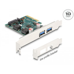 PCI Express x4 Card to 2 x external USB, PCI Express x4 Card to 2 x external USB