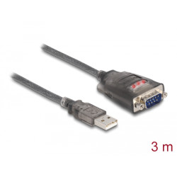 Adapter USB 2.0 Type-A to 1 x Serial RS-, Adapter USB 2.0 Type-A to 1 x Serial RS-