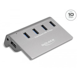 USB 3.2 Gen 2 Hub with 4 USB Type-A Port, USB 3.2 Gen 2 Hub with 4 USB Type-A Port