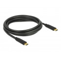 Delock - USB kabel - USB-C (M) do USB-C (M) - USB 3.1 Gen 1 - 5 A - 2 m - černá