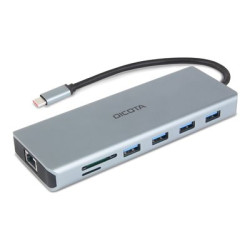 DICOTA, USB-C 13-in-1 Docking Station 4K HDMI DP