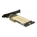 Delock - Řadič úložiště - M.2 - M.2 Card SATA 6Gb s - nízký profil - PCIe x4